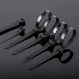 홀덱스 케이블타이 300개 2.7x200mm 블랙 전선정리