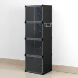 스톰 투명 도어형 신발장(8단)  / 신발수납장
