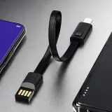 QC 30W A to C 고속충전 키링 케이블 휴대용 숏 충전