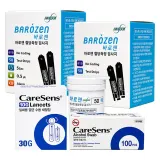 바로잰2 혈당시험지100매+채혈침100개+알콜솜100매