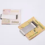 지폐 카드 하이패스 정리 집게 스텐 머니 클립 명함 지갑 고정 남자 클러치