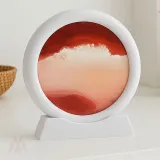 모래멍 샌드아트 액자 레드 장식용액자 침실액자 모던액자