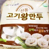 나래 산동 고기 왕만두 1.4kg (국산 돼지고기 사용)