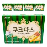 크라운제과 쿠크다스 커피 128g 5개