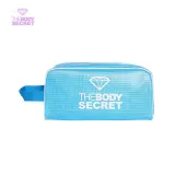 더바디시크릿 사각 다용도 핸디백 파우치 스카이블루