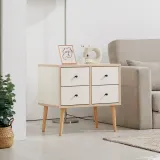 디포랙 4칸 서랍 협탁 600