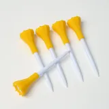 나이스샷 골프티 5개입 (롱롱티 84mm) 옐로우 골프핀