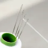실꿰기 편한 대형 바늘 10개입 1.5x60mm 수선용 돗바늘 세트