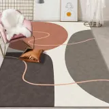 디자인 카페트 침실 거실 러그 매트 140x200 모란