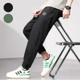 조거팬츠 남성 추리닝 바지 작업용 밴딩 트레이닝 웨어 얇은 캐주얼 팬츠