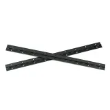 450mm 피아노 경첩 긴 롱 싱크대 코너 힌지 2p 블랙