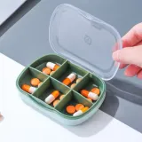 휴대용 다용도 보관함 알약보관함 소품케이스 비즈보관함 6구
