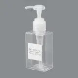 욕실 디스펜서 투명 리필용기 /100ml 공병 펌프용기