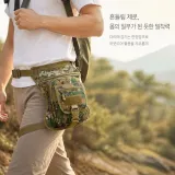 남성용 다기능 아웃도어 허리 다리 공구가방