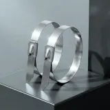 스트롱강 304스텐 케이블타이 200mm 100개 스틸타이