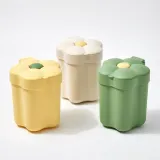 플라워 데스크 탁자 소품 다용도 화장대 미니 휴지통 인테리어 책상