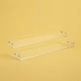 스탈리나 아크릴 2단 매니큐어 진열대 화장품정리