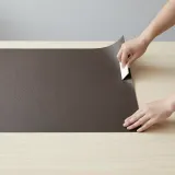 데코핏 인조 가죽 시트지(브라운) 소파 가구리폼