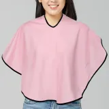 헤어커팅 미용 커트보 드라이보 핑크