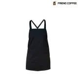 KYJ 바리스타 앞치마 크로스 블랙 1P
