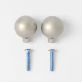 모더닉 진주 원형 가구손잡이 2p 화장대 서랍장손잡이