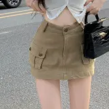 카고 미니스커트 캐주얼 숏 패션 스커트 여성스커트 치마