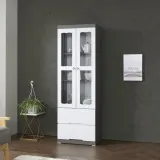 디포랙 서랍 유리 장식장 600