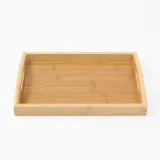 [쿠킹홈] 뱀부 사각 우드트레이(33x22cm)/재입고