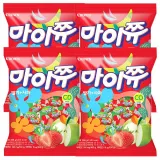 크라운 마이쮸 딸기 사과 288g x 4개