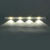 USB충전 무선 동작감지 LED 센서등(50cm) (화이트)