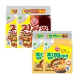 오뚜기 참깨라면 (4개입x2개) + 진짬뽕 (4개입x2개) (총 16개)