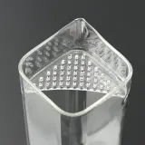 스퀘어 내열유리 거름망 숙우 400ml 공도배