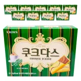 크라운제과 쿠크다스 커피 128g 10개