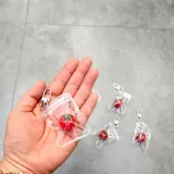 키링 토마토 키홀더 키링 악세사리