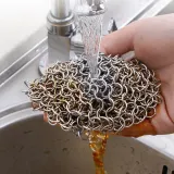 반영구 스텐링 수세미(사각형) (15cm) 애벌설거지