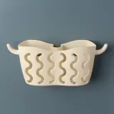 욕실 주방 수납정리 흡착식선반 수전 수세미거치