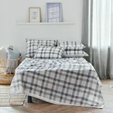 1+1 프렌치체크 시어서커 홑이불 SS