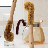 우드 브러쉬 청소용솔 물병수세미 병브러쉬 텀블러솔 물병세척