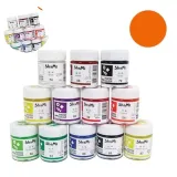 미술재료 색칠물감 포스터물감 20ml 주황 1개