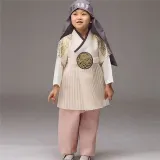 어린이 철릭 한복 어린이 철릭 배자 돌잔치 금박 여아 생활 전통