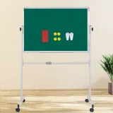 이동식 간이 단면 화이트보드(90cmx60cm) (그린)