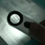 21mm 포켓 LED 돋보기(40배율) 정밀작업 관찰돋보기