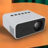 LED 미니 빔 프로젝터 휴대용 가정용 캠핑용 프로젝트