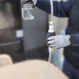 석유 수동 자바라 물 오일 펌프 기름