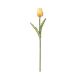 피어나 한송이 튤립 조화(옐로우) 인테리어 꽃장식