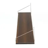 공간데코 벽선반 (60x15cm) (월넛) 무타공선반