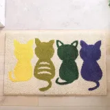 야옹이 프렌즈 논슬립 발매트 화장실 욕실발매트