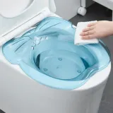 임산부 변기용 온수 좌욕 대야 가정용 케어 좌욕기 리본 셀프