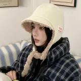 귀도리모자 방한 벙거지 털모자 이어머프 겨울 여성 모자