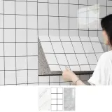 주방 붙이는 시트지 타일스티커 욕실 대리석 벽스티커 방습 60cm 10p